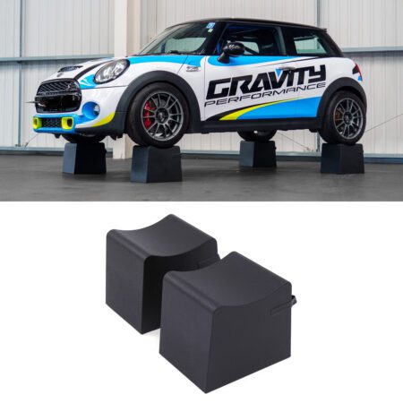 Pair of 30cm Wheel Cribs Vehicle Lifting Car Maintenance Garage