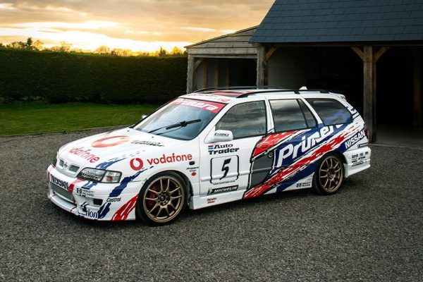 CHRIS LLOYD Nissan Primera wagon fitted with Gravity performance parts
