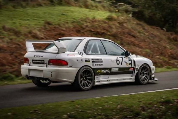 RICHARD HAMPSTEAD Subaru impreza type ra fitted with Gravity performance parts