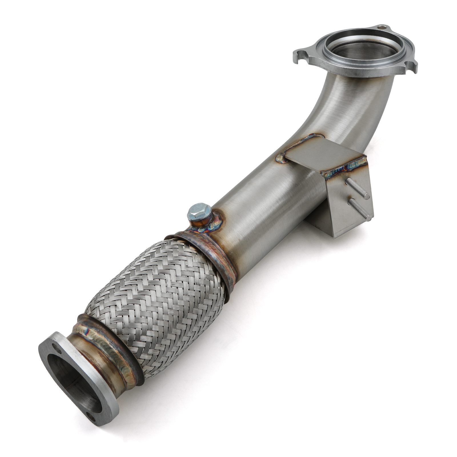 3" Exhaust Decat Downpipe - Ford Fiesta MK7 ST180 1.6 Ecoboost 13-17