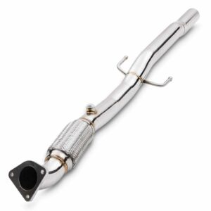 2.25" Exhaust Decat Downpipe - Vauxhall Corsa D 1.6 16V Turbo VXR Nurburgring Only 11-15