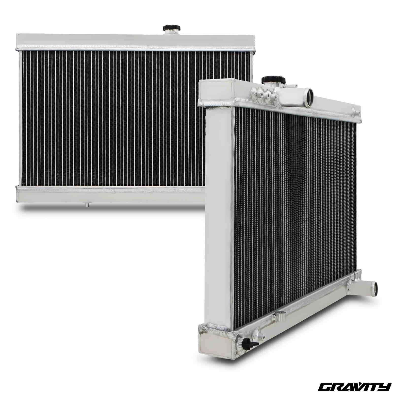 75mm Universal High Flow Radiator - 340 x 640 x 75 35mm Inlet & Outlet ...