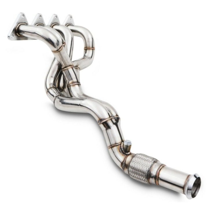 STAINLESS STEEL 4-2-1 EXHAUST MANIFOLD FRONT DECAT FOR HONDA CIVIC FN2 TYPE  R