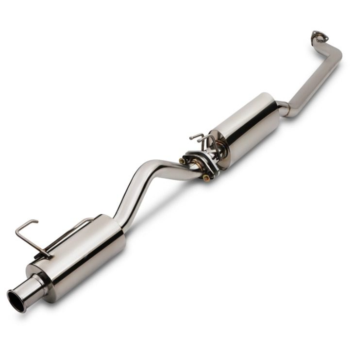Smoothflow Stainless Steel Exhaust Back Box – For Honda Civic Type R EP3, Large Bore