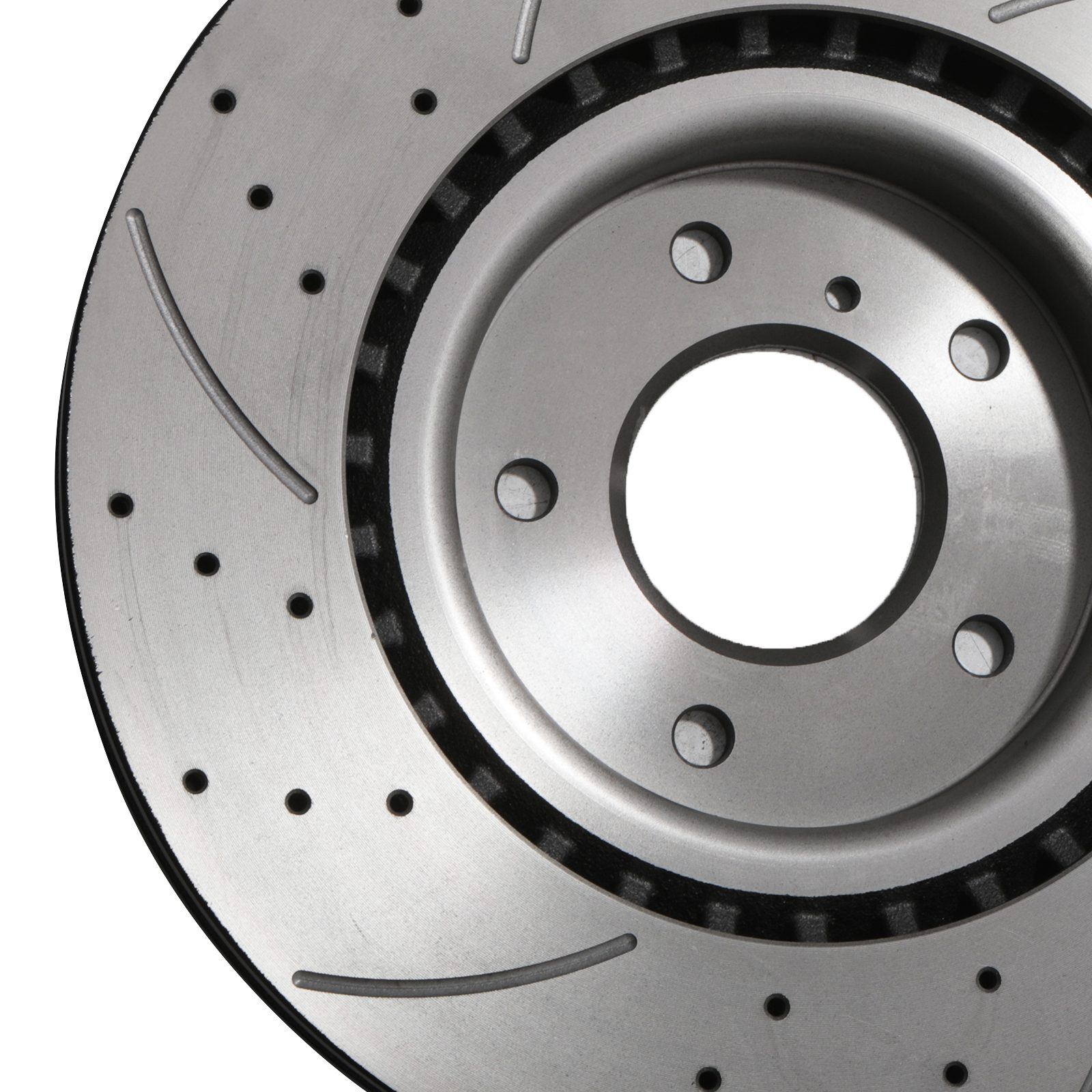 thumbnail image 2 of Mazda RX-8 2003-2010 Front Drilled & Grooved Brake Discs | 323mm Sports Rotors ASC-DG 2 of 6