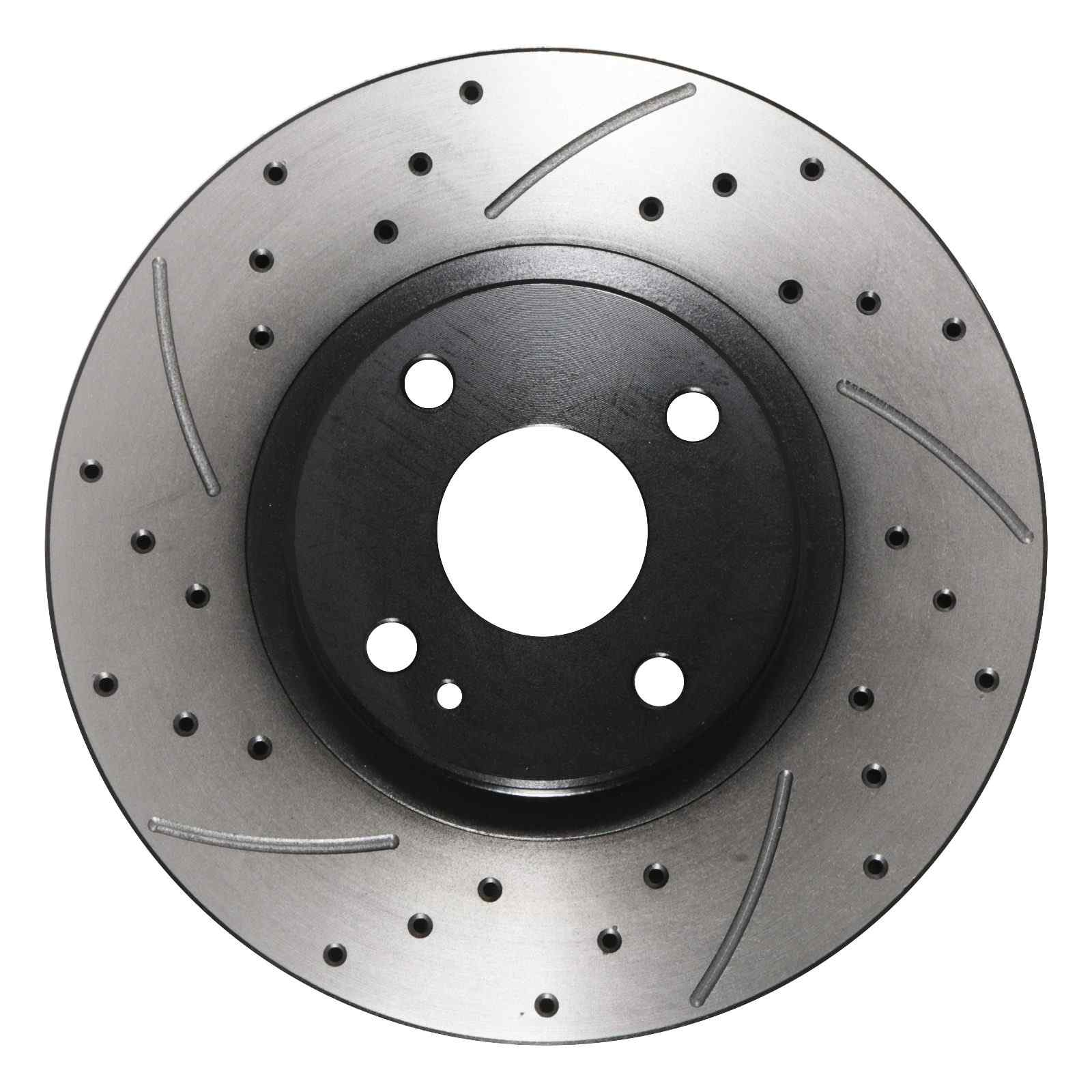 thumbnail image 2 of Mazda RX-8 2003-2010 Front Drilled & Grooved Brake Discs | 323mm Sports Rotors ASC-DG 2 of 6