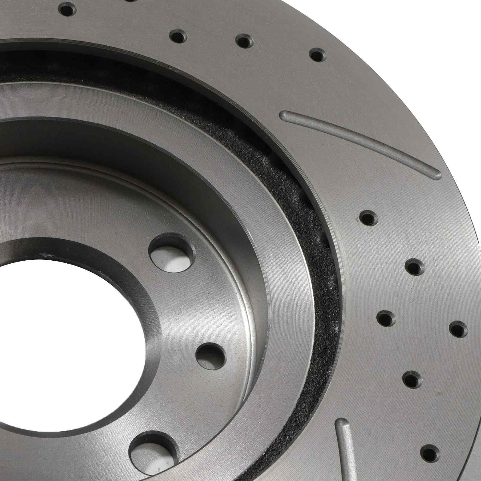 Front Brake Discs & Pads Kit For Ford Fiesta ST180 MK7 (2012-2017) - Vented Rotors