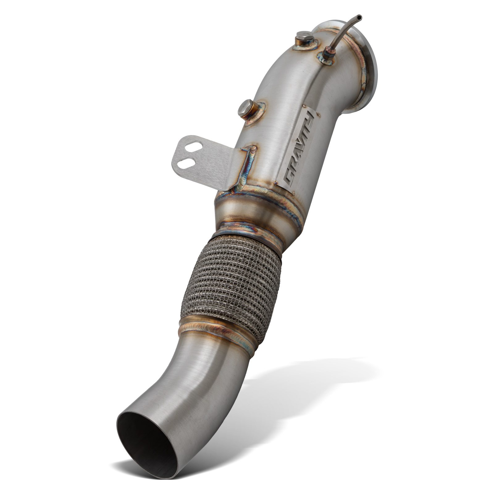 4.5" Exhaust Decat Downpipe BMW 5 Series G30 540i B58 16 18 &ndash
