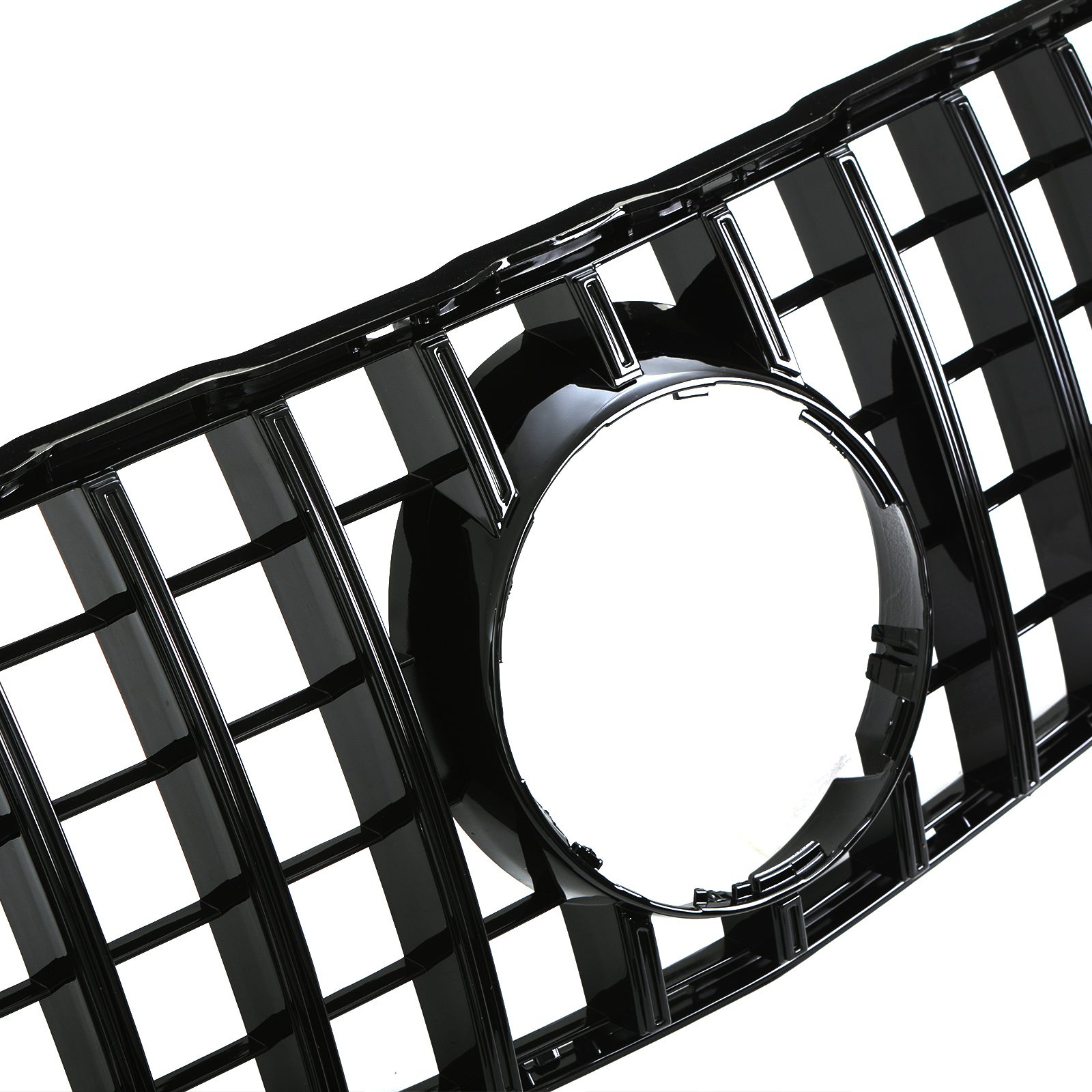 KARPAL GTR Style Grille For Mercedes Benz X156 GLA-Class 2018-2020 – Chrome Black
