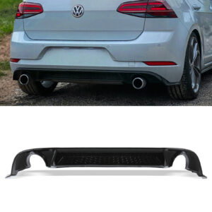 Rear Diffuser Lip Gloss Black - Volkswagen Golf GTI MK7.5 17-20