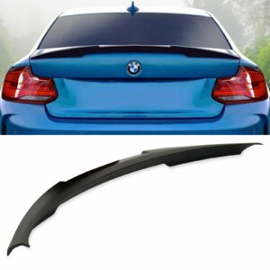 Gloss Black M4 Style Rear Lip Spoiler - BMW 2 Series F22 14-21