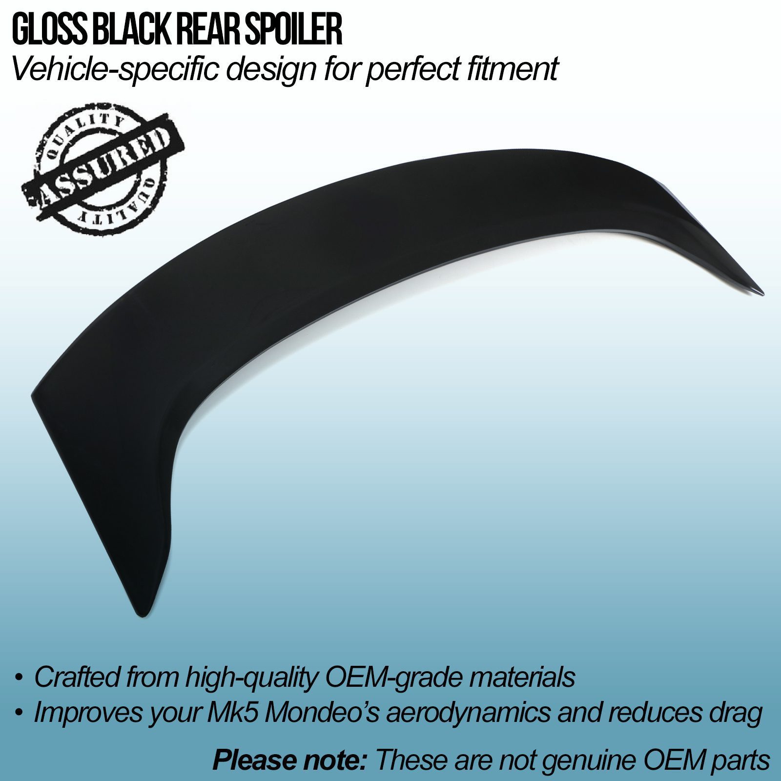 SPOILER CAP FORD MONDEO LIFTBACK MK5 FACELIFT | SPOILER CAP FORD MONDEO LIFTBACK MK5 FACELIFT 19 20 21 22 maxton design .nl .be Kofferbak lip