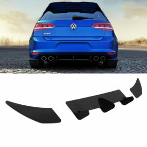 Rear Blade Diffuser Gloss Black - Volkswagen Golf R MK7 12-16