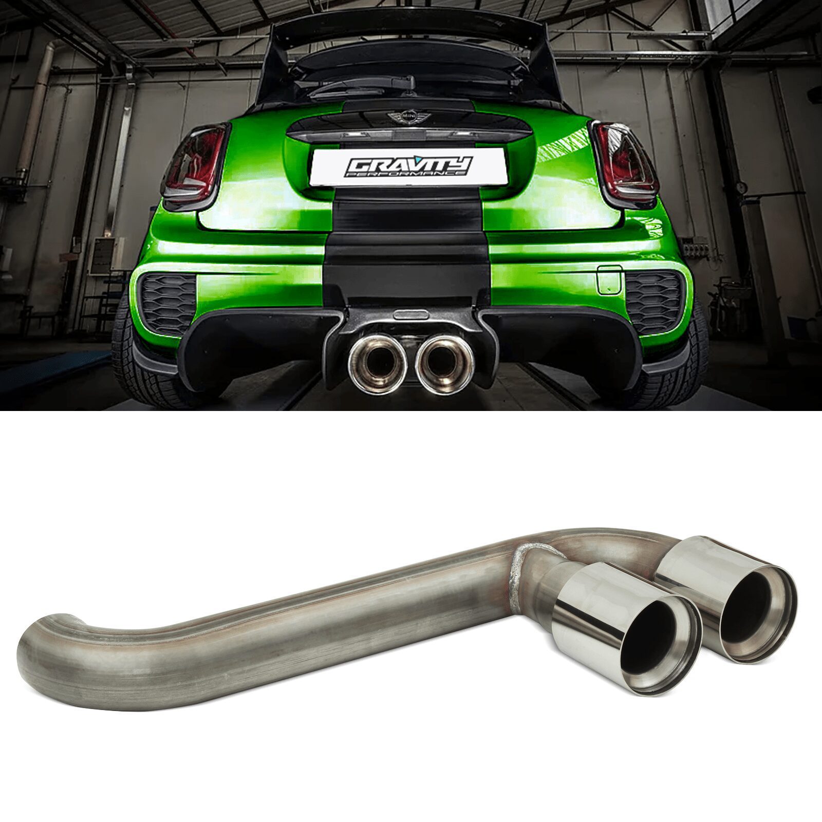 JCW Style Exhaust Conversion - Mini Cooper F56 14-23