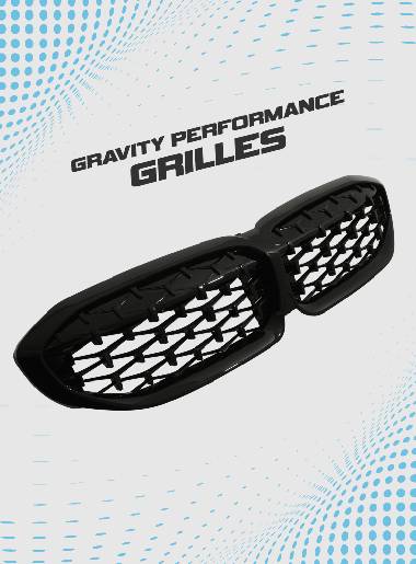 performance led and normal car grille