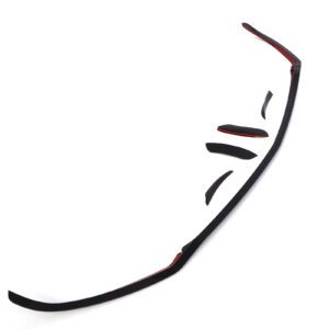 Front Bumper Splitter With Canards Gloss Black - Mercedes Benz A Class W177 2018+