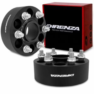 Direnza 50mm Wheel Spacers - Pair - Nissan Navara D40 / Pathfinder R51 04-14 | 6×114.3 M12×1.25 66mm