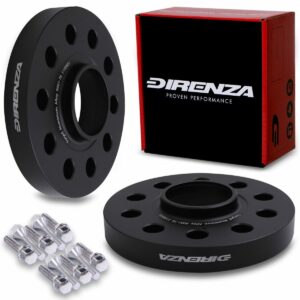 Direnza 20mm Wheel Spacers - Pair - Renault Clio RS / Megane RS / Laguna | 5×108 M12×1.5 60.1mm