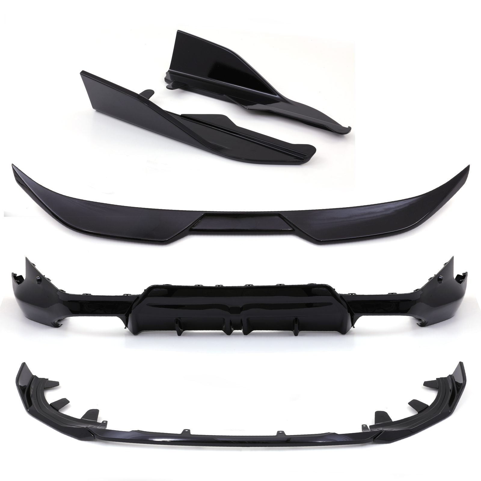 Aero Style Kit Gloss Black – BMW 2 Series G42 2021+