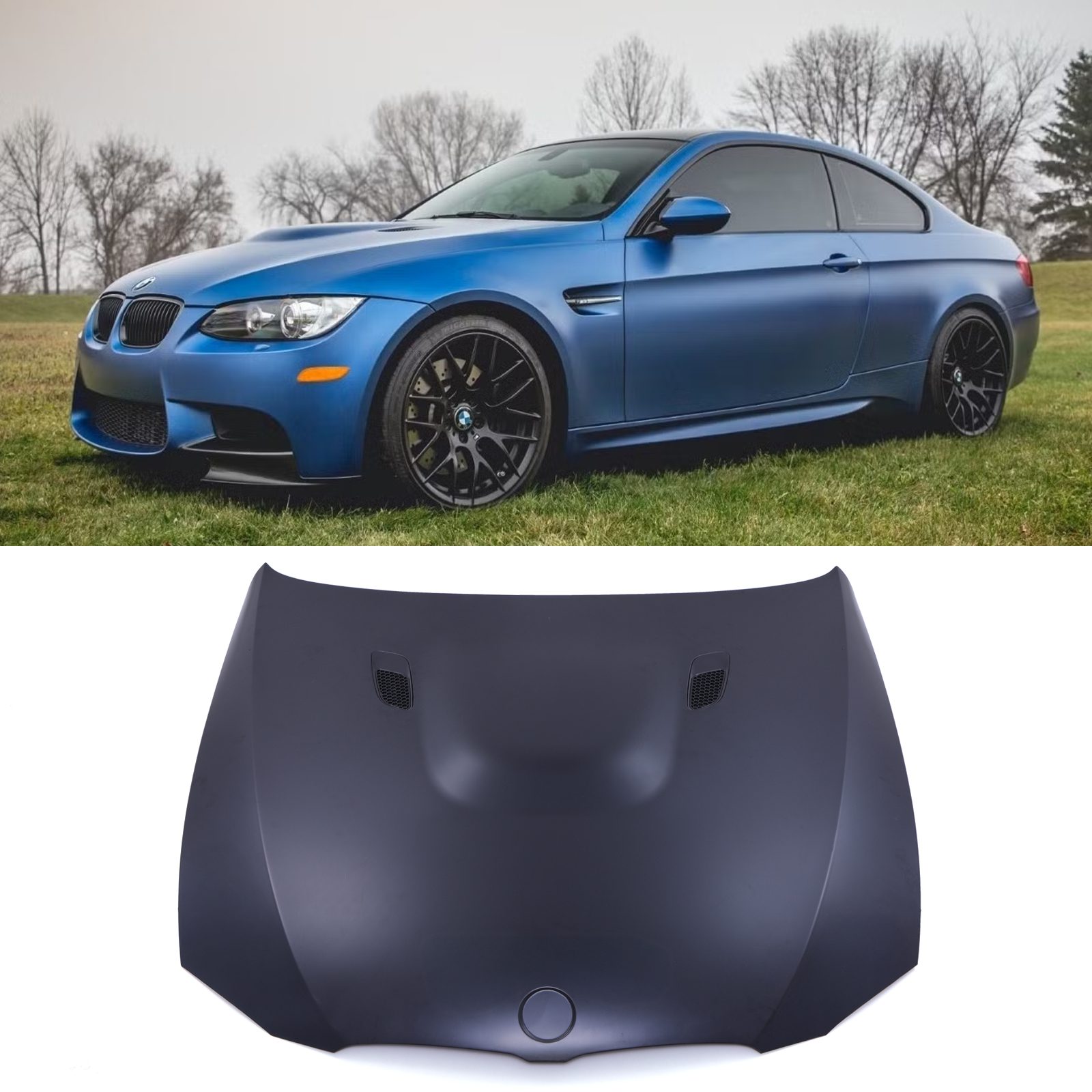 M3 Style Bonnet – BMW 3 Series E92 E93 2005–2009